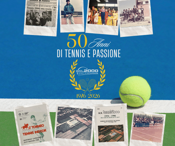 50 anni tennis